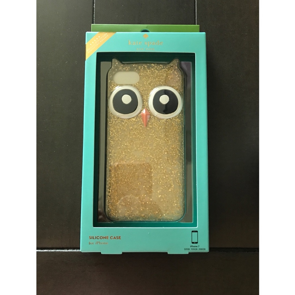 Kate Spade New York Glitter Owl Case